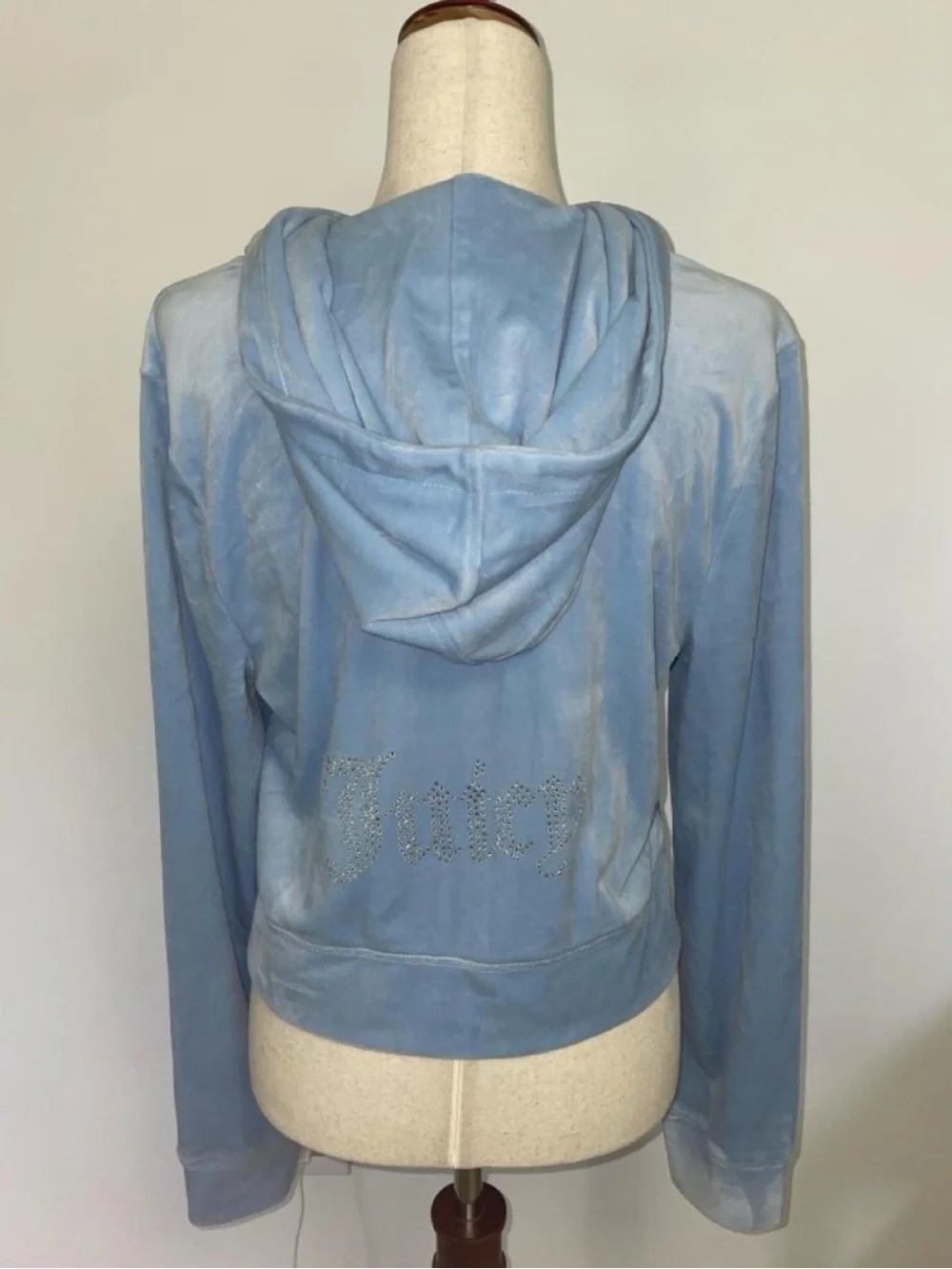 Juicy Couture Baby Blue Velour Tracksuit Set
